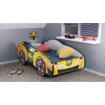 Detská auto posteľ Top Beds Racing Car Hero - Bumblecar 160cm x 80cm - 5cm